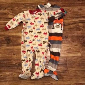 Carter’s fleece pajamas 18M and 24M